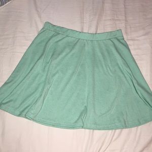 mint skater skirt